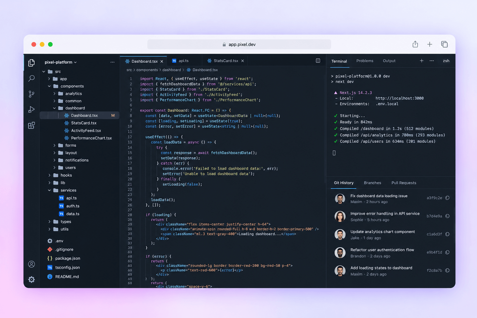 Pixel Tailored Software Support 