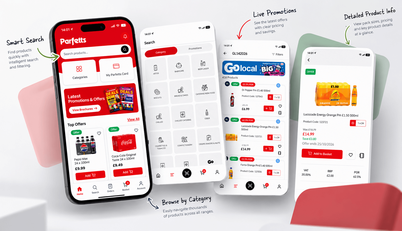 Parfetts Online App